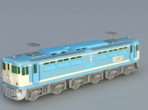 Japan High Speed Train Locomotive