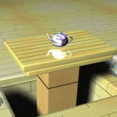 Japanese Home Furniture Tea Table