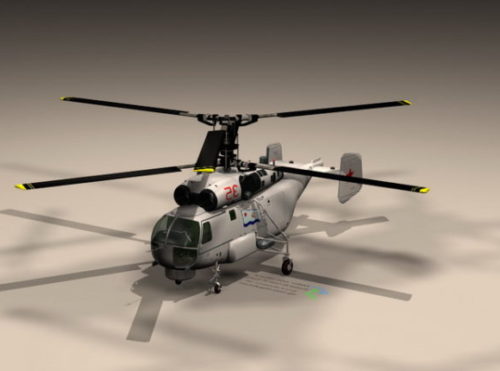 Soviet Ka27 Helicopter Helix