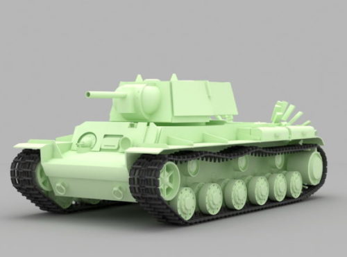 Soviet Kv-1 Heavy Tank