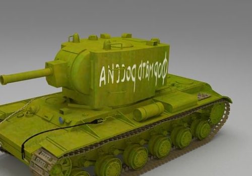 Soviet Kv-2 Heavy Artillery Tank