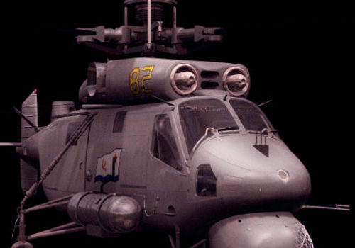 Military Ka-25 Hormone Naval Helicopter