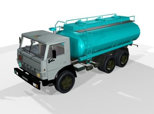 Vehicle Kamaz Tanker Truck