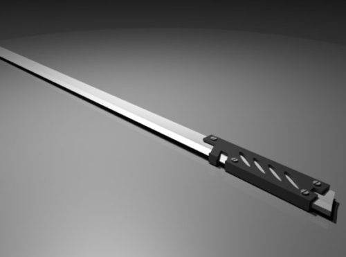 Weapon Old Katana Sword