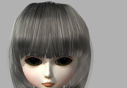 Doll Girl Head
