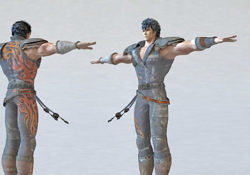 Kenshiro Fighter Game Character