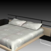 King-sized Double Bed With Nightstands