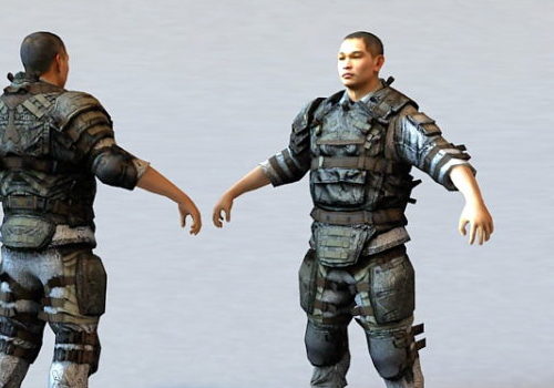 Character Korean Special Forces