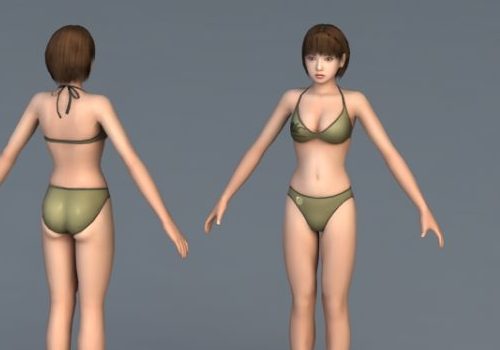 Korin Bikini Game Character