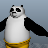 Kung Fu Panda Game Character