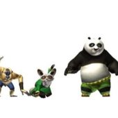 Kungfu Panda Characters Characters