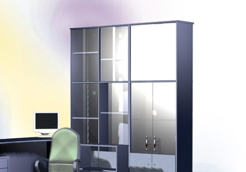 Furniture L-shaped Office Wall Unit