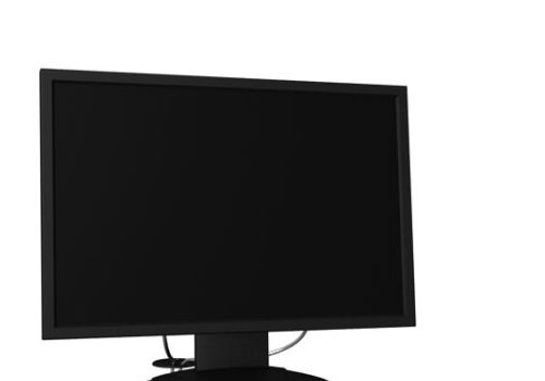 Black Lcd Pc Monitor Screen