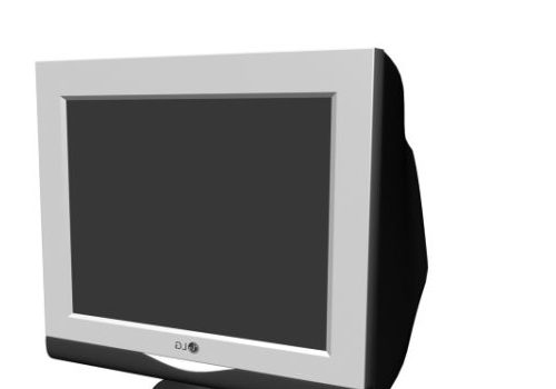 Early Lg Flat Screen Monitor