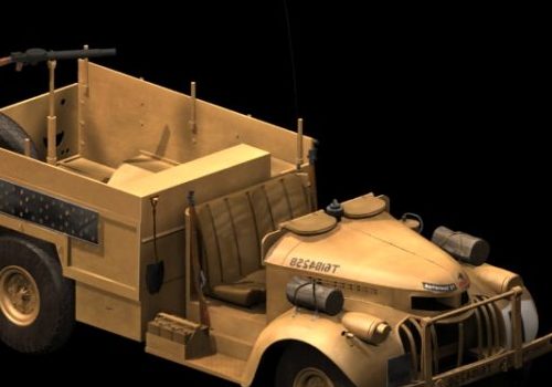 Military Lrdg Armed Patrol Truck