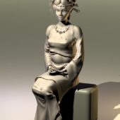 Chinese Imperial Court Lady Character