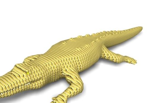 Plastic Alligator Toy Animals