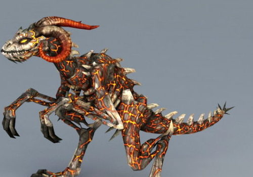 Lava Demon Dinosaur | Animals