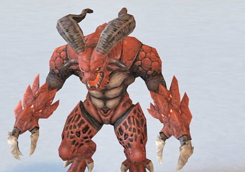 Lava Demon Monster Character | Animals