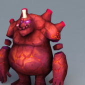 Character Lava Monster Creature