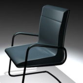 Leather Cantilever Chair | Furniture