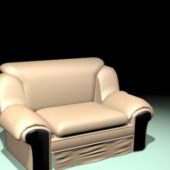Leather Sofa Chair Furniture Design