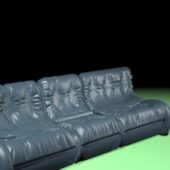 Leather Sofa Couch Furniture Design