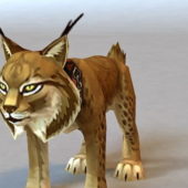 Leopard Cat Rigged | Animals
