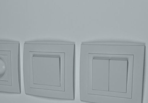 Electric Light Switch And Outlet