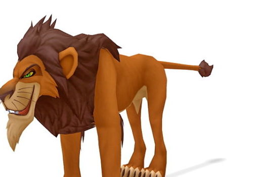 Lion King Scar Disney Cartoon Animals