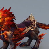 Lion Unicorn Creature Game Character