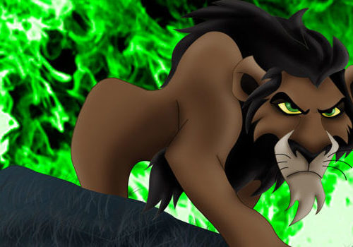 Lion King Scar Cartoon Character Characters