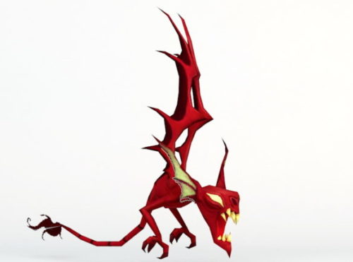 Little Red Demon Dragon
