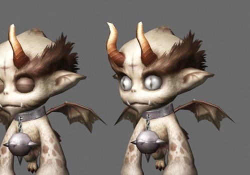 Gaming Little Evil Monsters Character