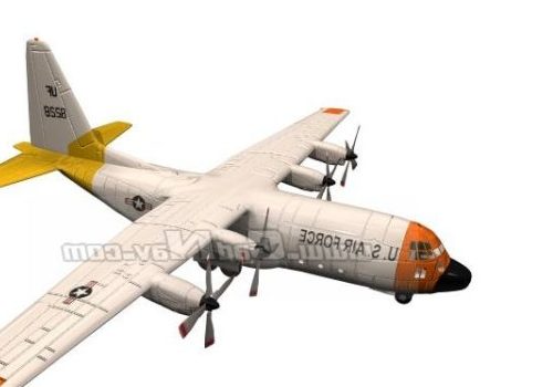 Lockheed C-130 Military Transport Aircraft