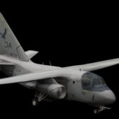 Lockheed Es-3a Military Aircraft