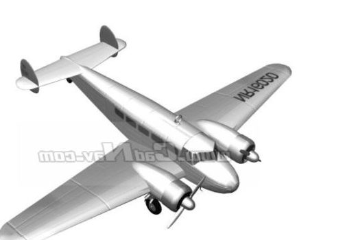 Us Lockheed Electra Light Airliner