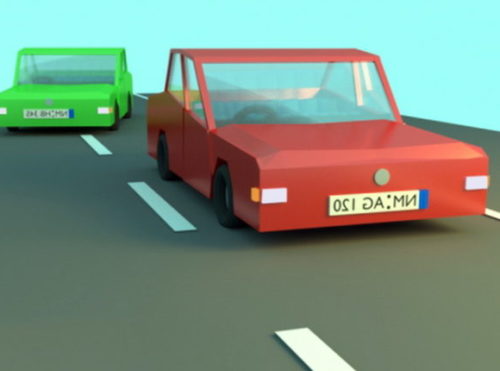 Low-poly Cartoon Car