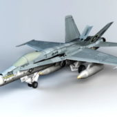 Us Military F18 Fighter