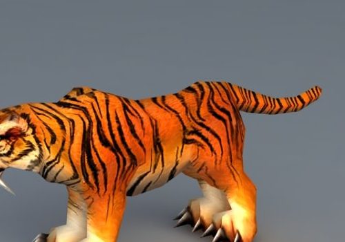 Lowpoly Bengal Tiger