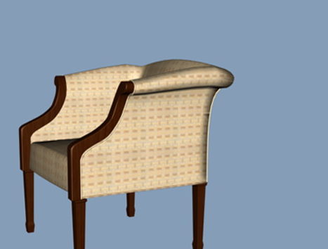 Classic Arm Chair Lowback Style