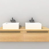 Wooden Bathroom Vanity Furniture