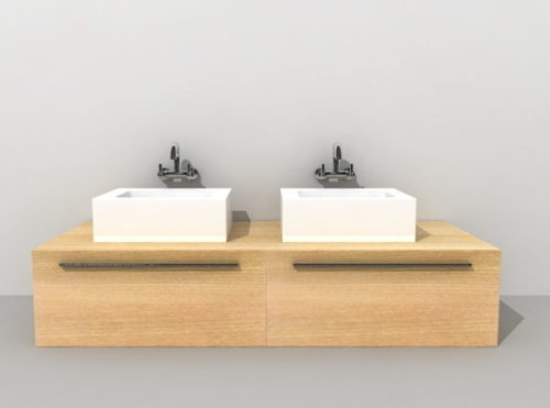 Wooden Bathroom Vanity Furniture
