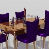 European Luxurious Dining Chair Set | Furniture