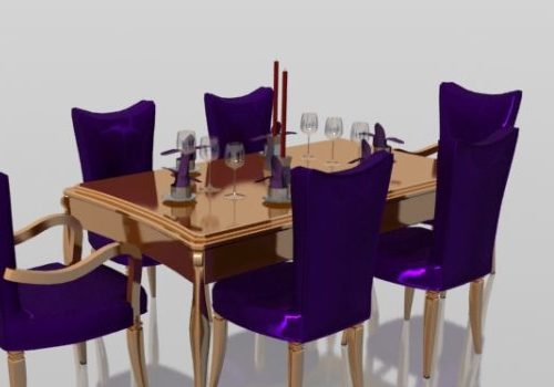 European Luxurious Dining Chair Set | Furniture
