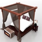 Canopy Bed Furniture Pack