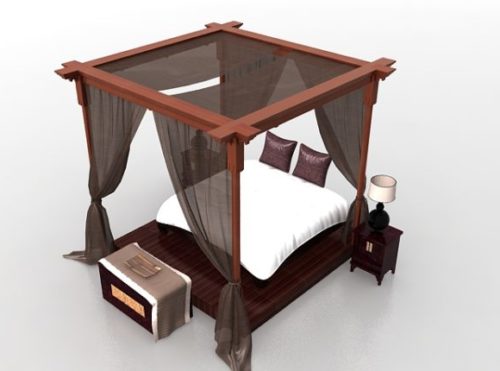 Canopy Bed Furniture Pack