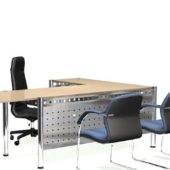 Luxury Furniture Office Desk With Chairs