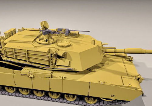 Us M1 Abrams Tank V1
