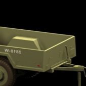 Military M101 Cargo Trailer